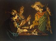 Matthias Stomer Selling the Birthright oil on canvas